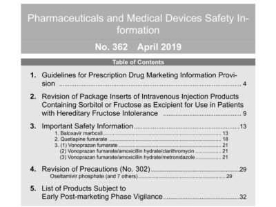 Guidelines for Prescription Drug Marketing Information Provision