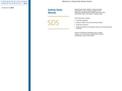 USP - Safety Data Sheets